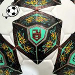 توپ فوتبال لیگ قهرمانان اروپا(چمپیونزلیگ) فینال 2025 مشکی سبز سایز 4 - Image 3